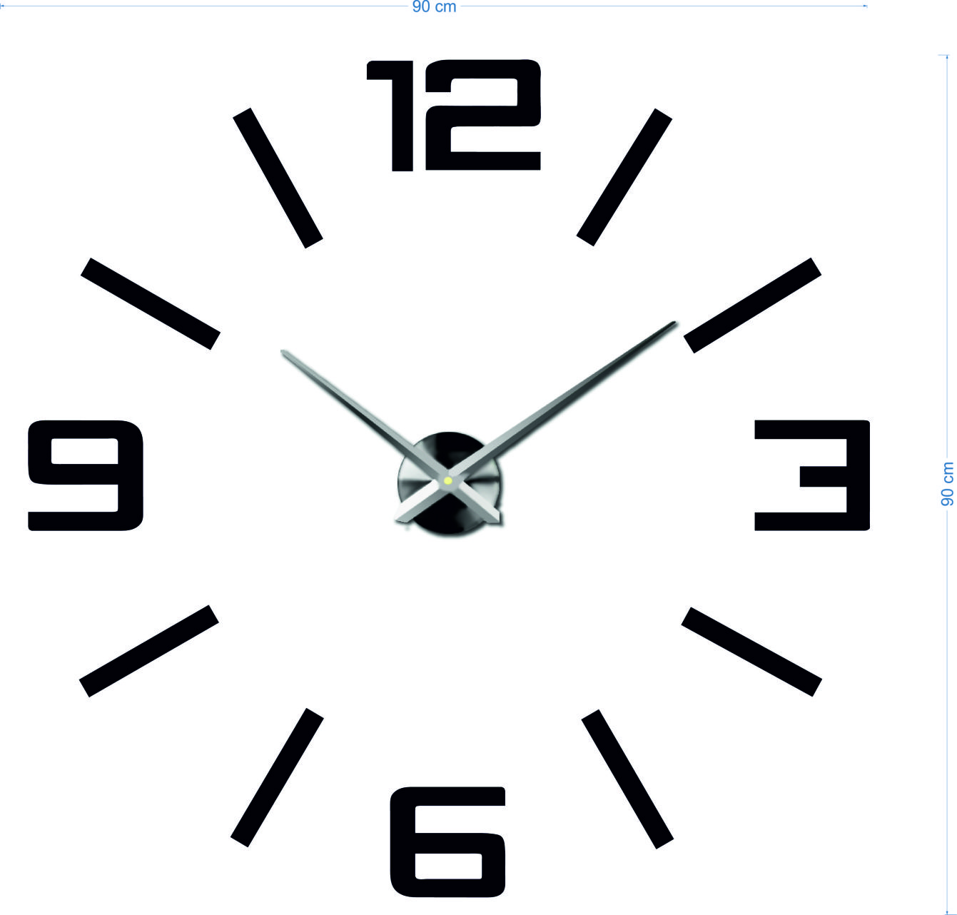 Clock size